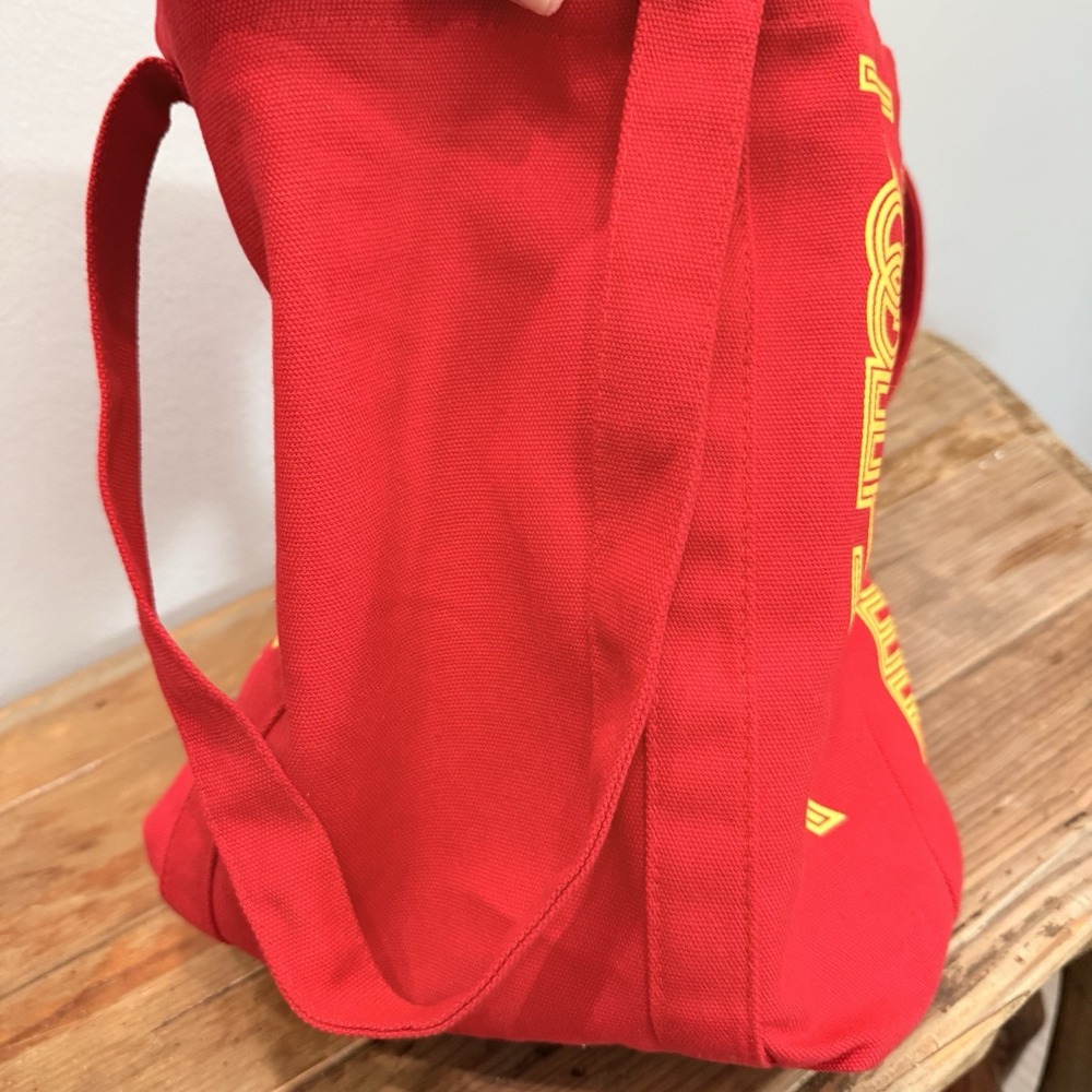 Harry Styles Together Together Tour Tote Bag Pop Up Exclusive Red Canvas 16x13 - Picture 4 of 4
